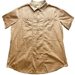 Magellan Shirt Mens 2XL Beige Outdoors Adventure Gear MagShield‎ Loose Fit